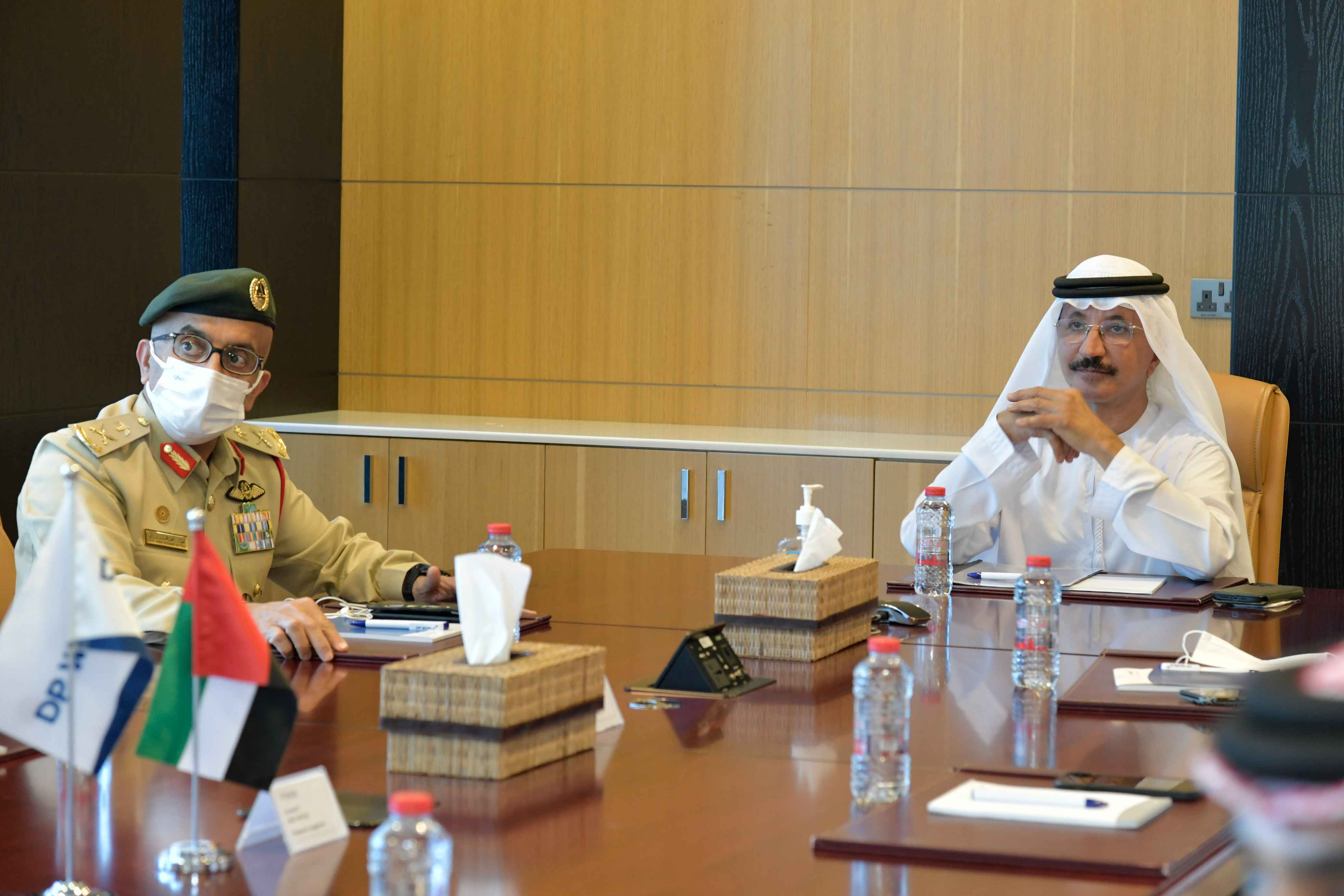 اجتماع بين رئيس المؤسسة وشرطة دبي-2